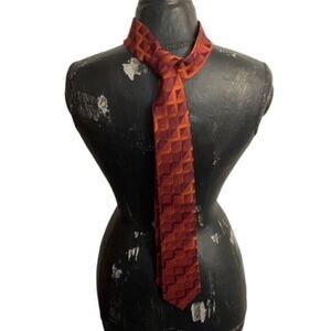 BCBG Attitude Red, Orange necktie